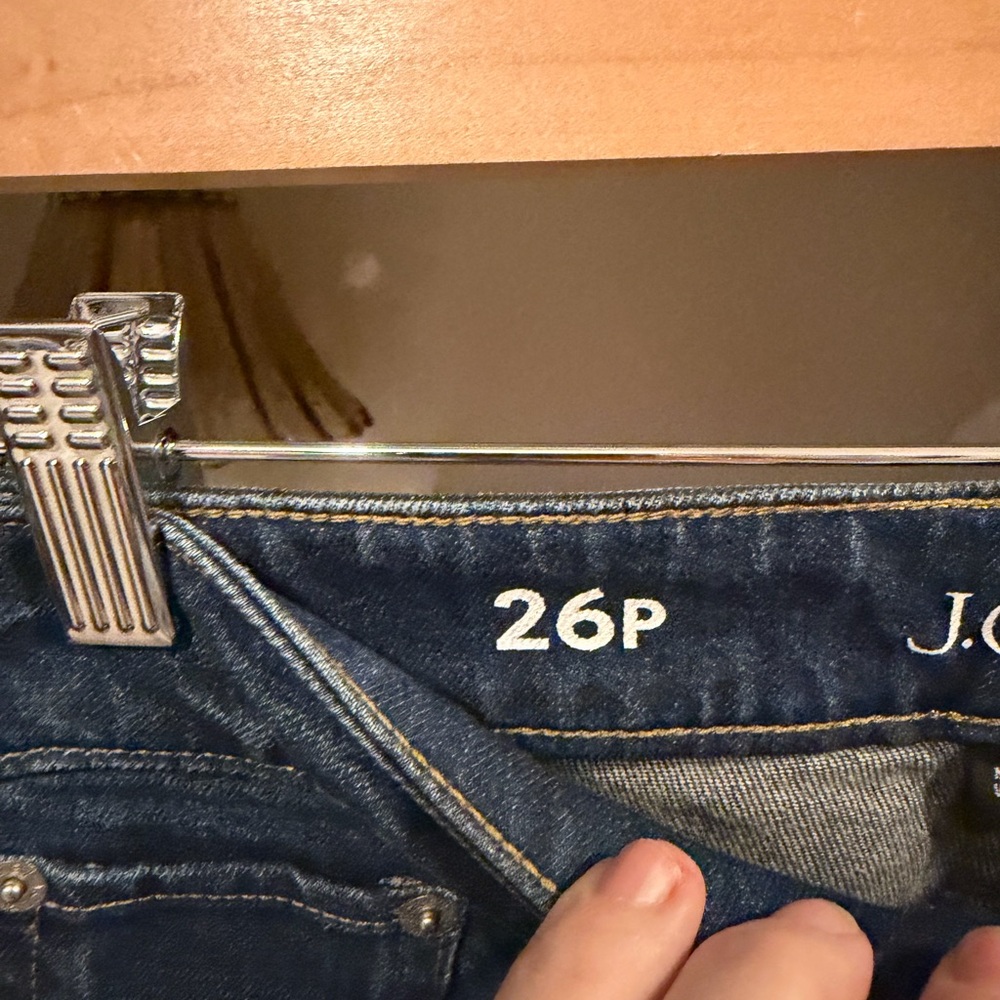 J. Crew Women's Wide-Leg Jeans in Indigo Blue - Picture 4 of 7